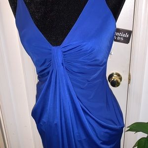 Essentials ABS Royal Blue Dress Size 6
